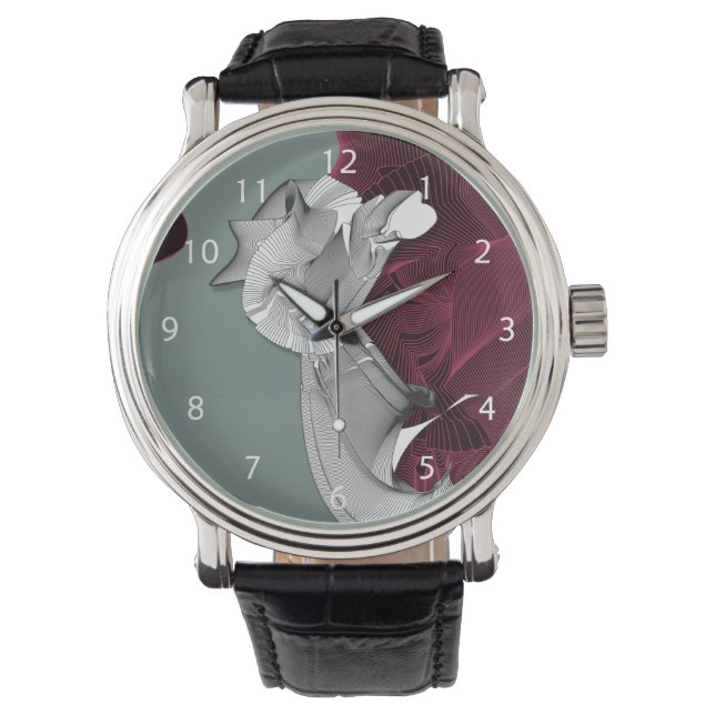 Digital Art Figure Watch (Front)