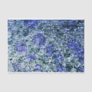 Digital art of blue watercolor abstract background tissue paper