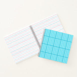 Digital art ona square notebook. notebook