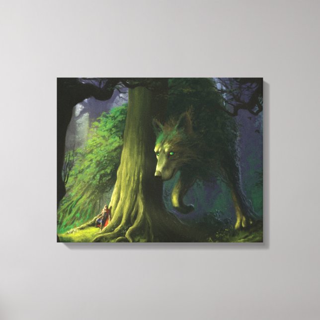 Digital Art Premium Wrapped Canvas (Gloss) (Front)