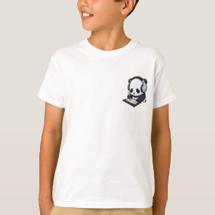 Digital Artist Panda Drawing Kids T-Shirt