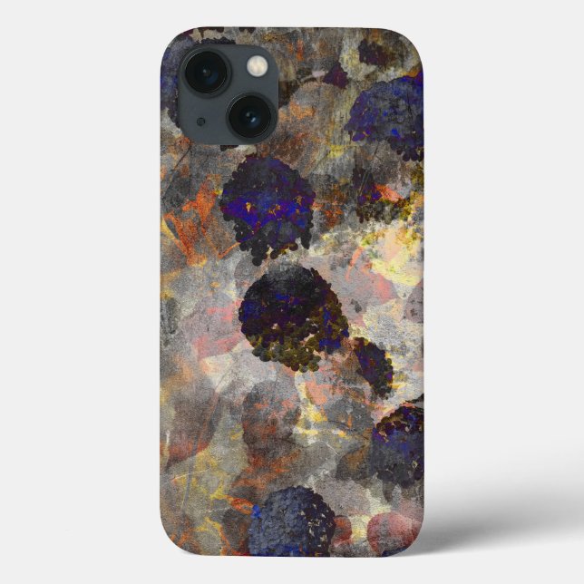 Digital background art of floral / flower pattern Case-Mate iPhone case (Back)