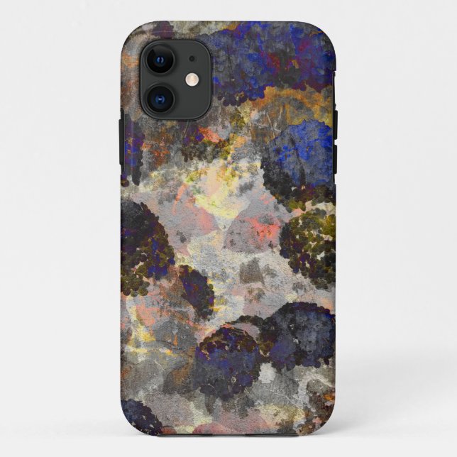 Digital background art of floral / flower pattern Case-Mate iPhone case (Back)