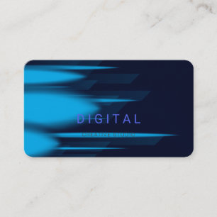 Digital Background Modern Tech Business Card