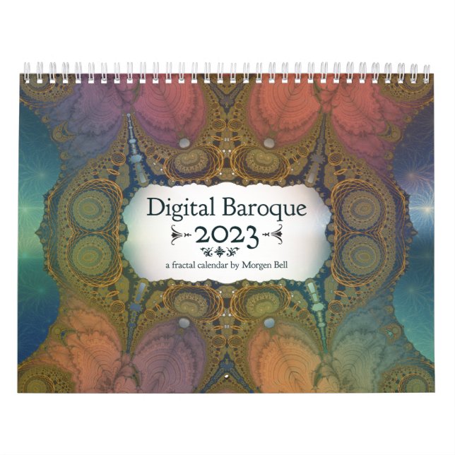Digital Baroque 2023 Fractal Calendar (Cover)