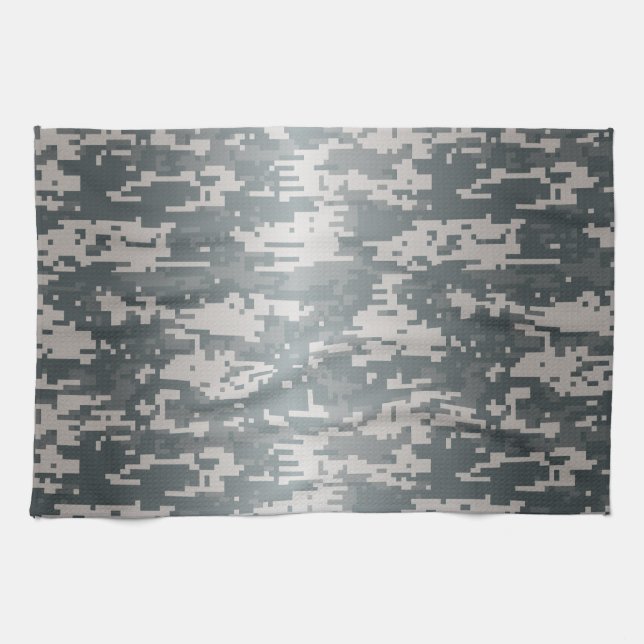 Digital Camo Kitchen Towel (Horizontal)