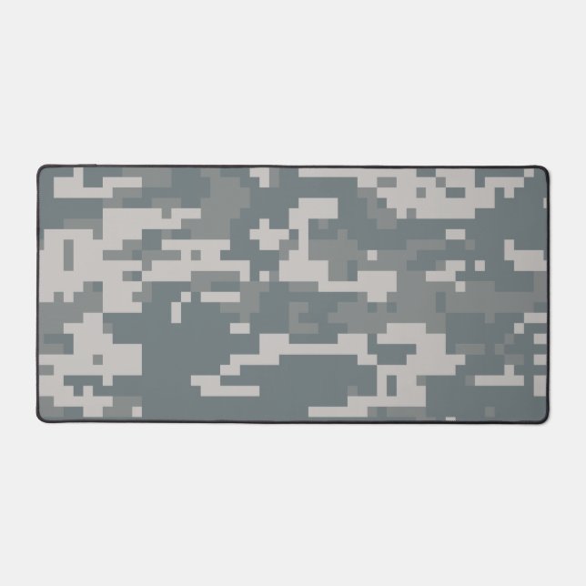 Digital Camo Masculine Desk Mat (Front)