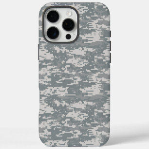 Digital Camouflage Army Marpat Grey iPhone 16 Pro Max Case