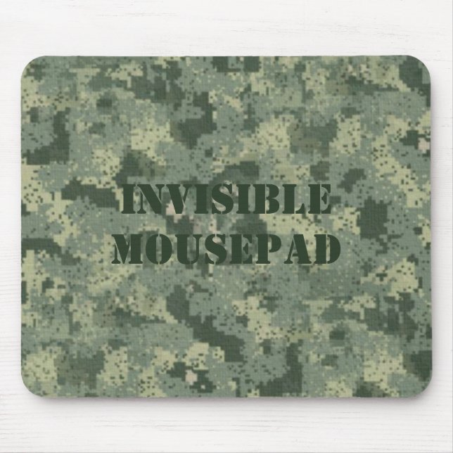 Digital Camouflage Mousepad (Front)