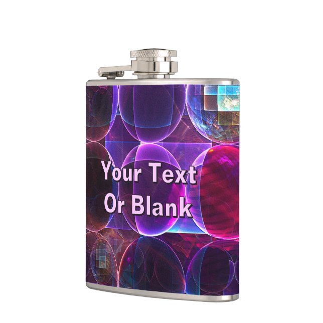 Digital Cavitation Hip Flask (Left)