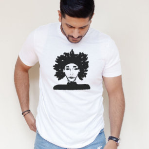 Digital Character portrait of man with dreads T-Shirt