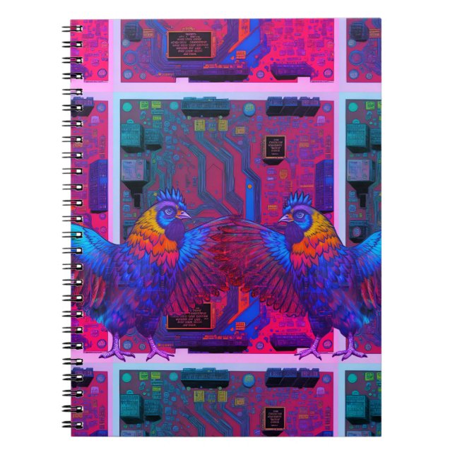Digital chicken notebook (Front)