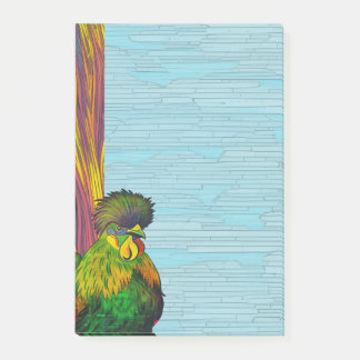 Digital chicken post-it notes