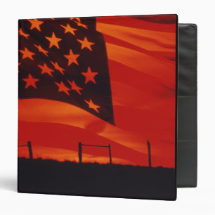 Digital composite of the American Flag Binder
