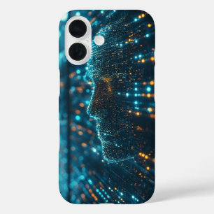 Digital Consciousness iPhone 16 Case