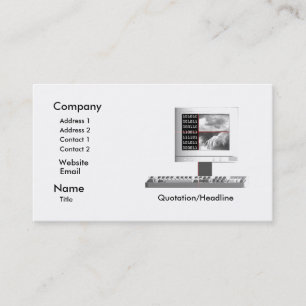 Digital Creation Business Card