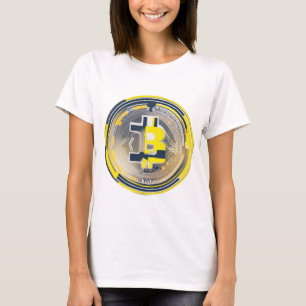 Digital Currency Design - Crypto Inspired Art T-Shirt