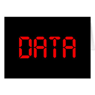 DIGITAL DATA CARD