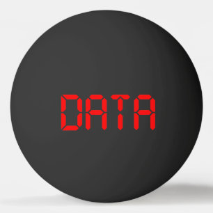 DIGITAL DATA PING PONG BALL