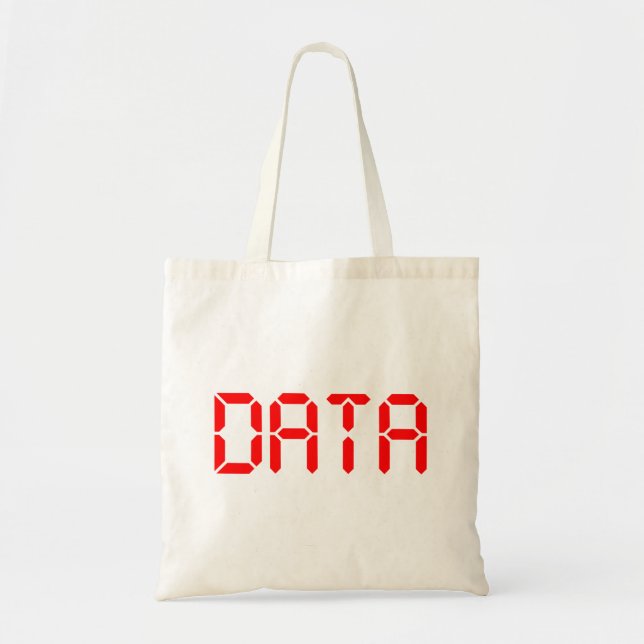 DIGITAL DATA TOTE BAG (Front)