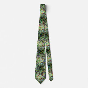 Digital Dazzle Camo Tie