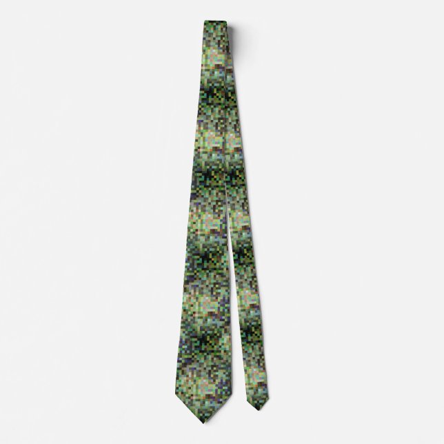Digital Dazzle Camo Tie (Front)