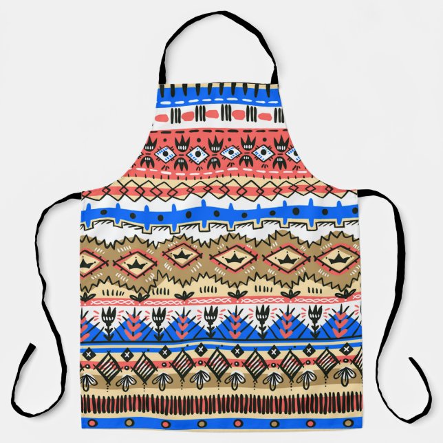 digital design textile shirts borders apron (Front)