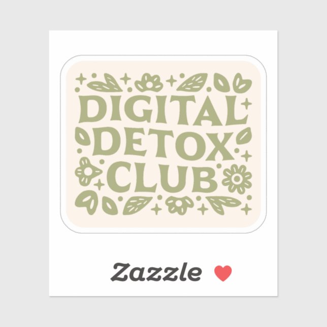 Digital detox club wellness girl aesthetic (Sheet)