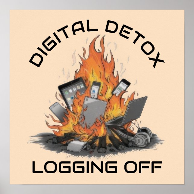 Digital Detox Poster (Front)