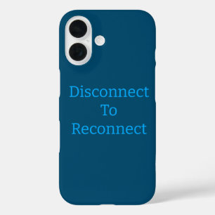 Digital Detox Reminder iPhone / iPad case