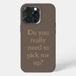 Digital Detox Reminder   Subtle Text  iPhone 13 Pro Case