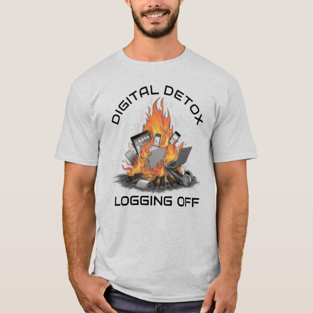 Digital Detox Unisex T-Shirt (Front)