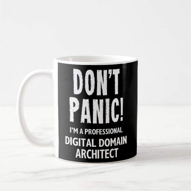 Digital Domain Architect  Coffee Mug (Left)