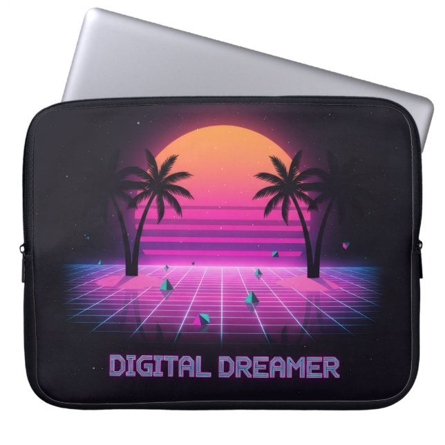 Digital Dreamer Padded Laptop Sleeve (Front)