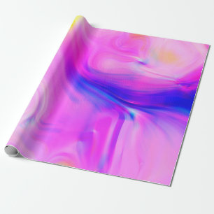 Digital effects. Multicolor abstract background. C Wrapping Paper