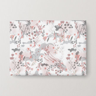 Digital Floral Pattern on Pastel Tones