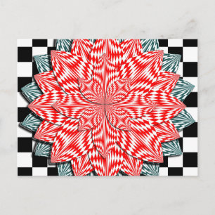 Digital Flower by Kenneth Yoncich Postcard