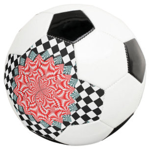 Digital Flower by Kenneth Yoncich Soccer Ball