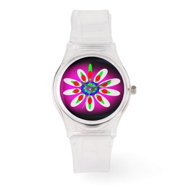 Digital flower fashion watch (Front)