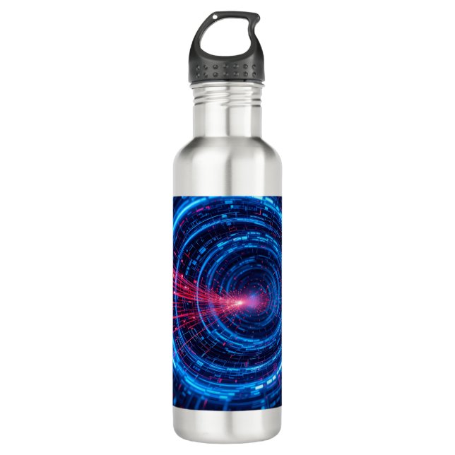 Digital Fortress: The Secure Stream 710 Ml Water Bottle (Front)