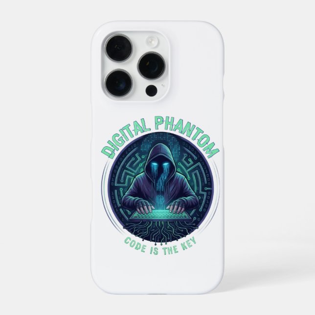 Digital Hacker iPhone Case (Back)