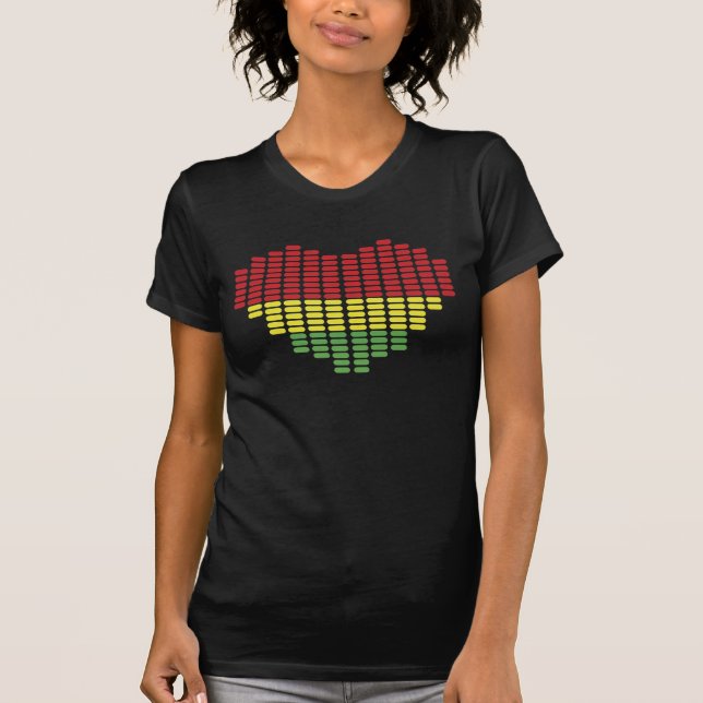 Digital heart T-Shirt (Front)