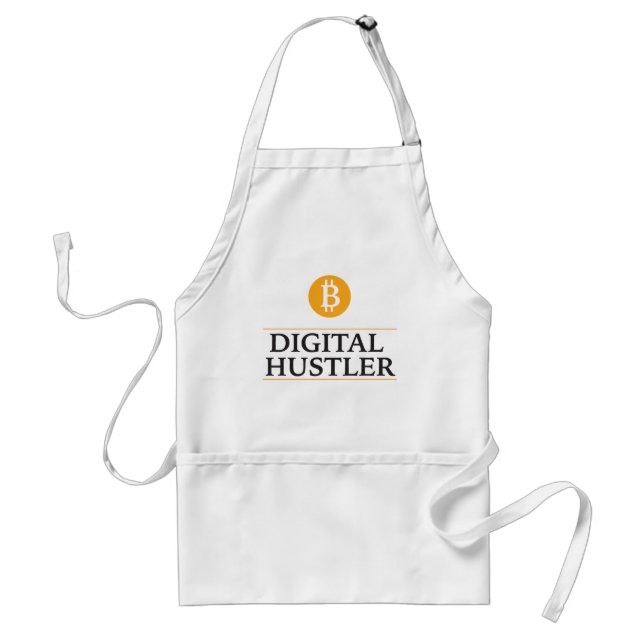 Digital Hustler bit coin miner Standard Apron (Front)