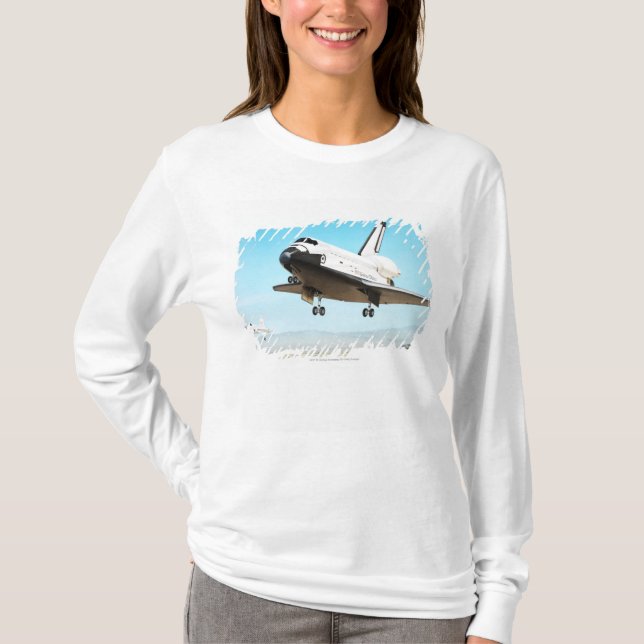 Digital illustration of Space Shuttle T-Shirt (Front)