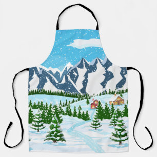 Digital illustration with the inscription coffee t apron