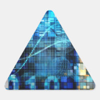 Digital Image Background Binary Code Technology