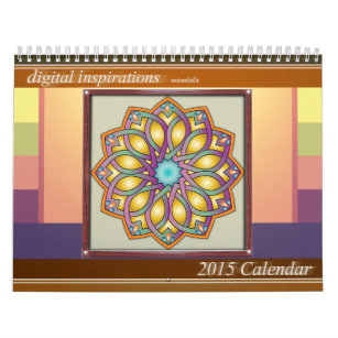 Digital Inspiration-Mandala 2015 Calendar