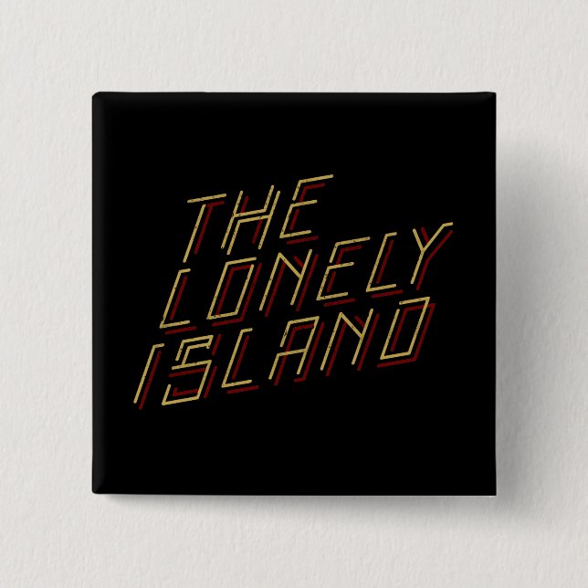 Digital Island 2 Inch Square Button (Front)