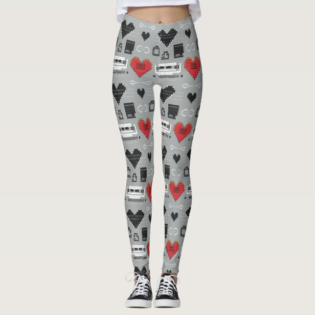 Digital Love  Leggings (Front)