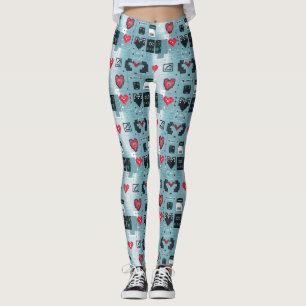 Digital Love Leggings